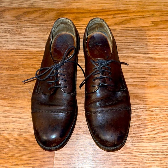 Frye leather Oxford loafers shoes Size 37 - Picture 2 of 15